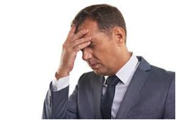 Man with Hands in Head